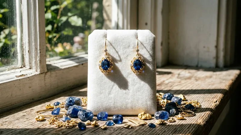 Boucle d'oreille saphir et or : guide pour bien choisir